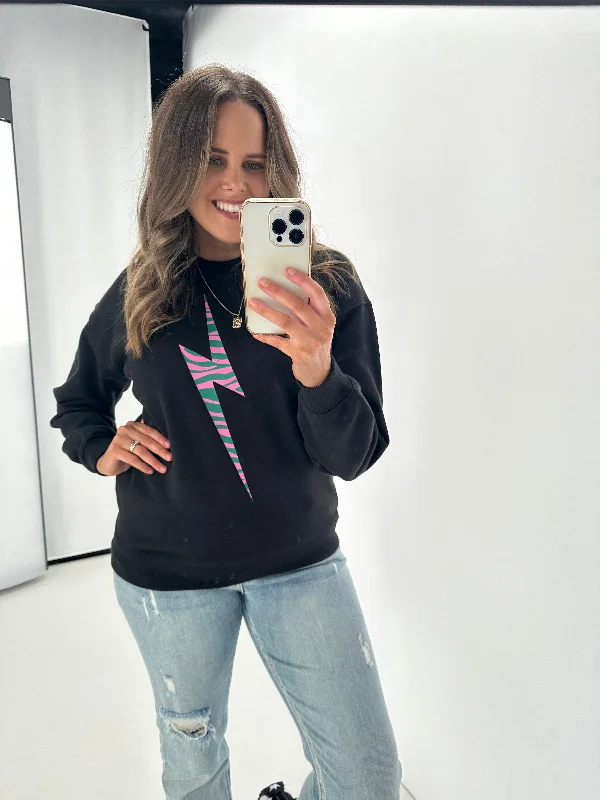Women's Blouse for WeddingSugarhill Brighton Noah Sweatshirt Lightning Black