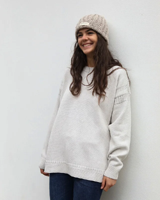 Women's Blouse with BeltUnisex Guernsey | Oat