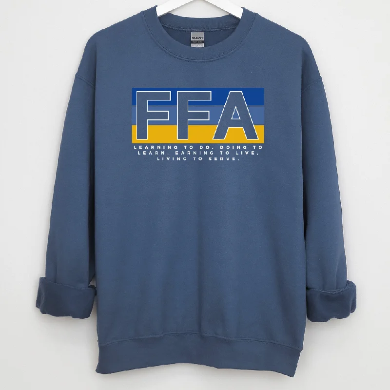 Women's Blouse with Sweetheart CollarFFA Color Block Crewneck (S-3XL) - Multiple Colors!