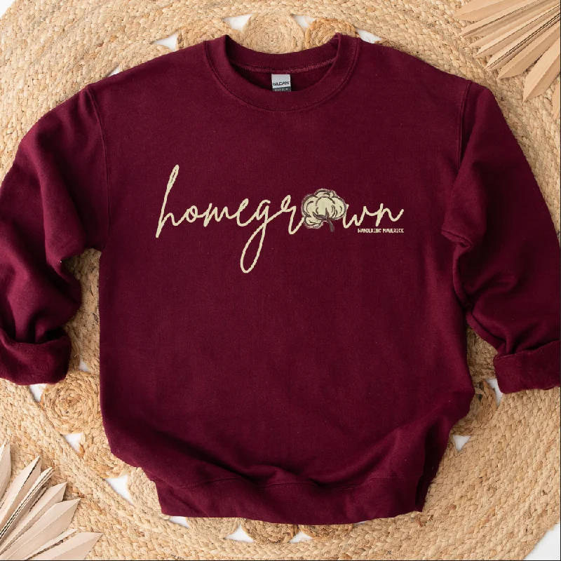 Women's Blouse with Square CollarHomegrown Crewneck (S-3XL) - Multiple Colors!