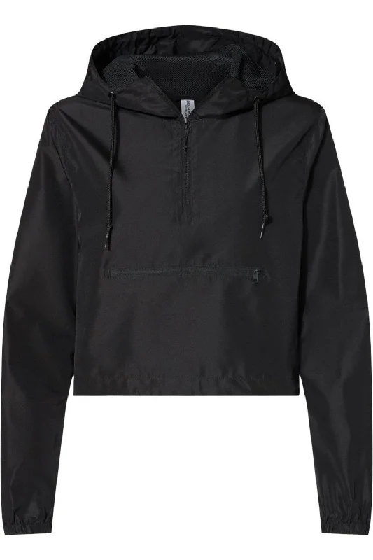 Women's Blouse with Asymmetrical HemIndependent Trading Co. Women´s Lightweight Quarter-Zip Pullover Crop Windbreaker Women's Blouse with Asymmetrical HemIndependent Trading Co. Women´s Lightweight Quarter-Zip Pullover Crop Windbreaker