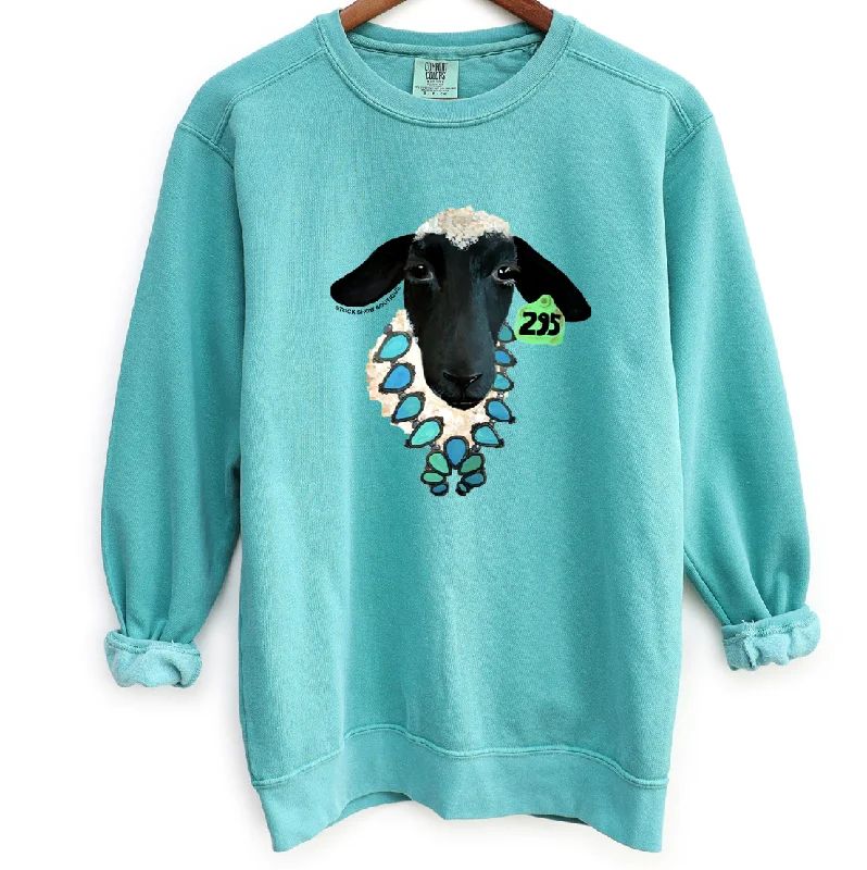 Women's Blouse with Peter Pan CollarLamb Squash Blossom Crewneck (S-3XL) - Multiple Colors!