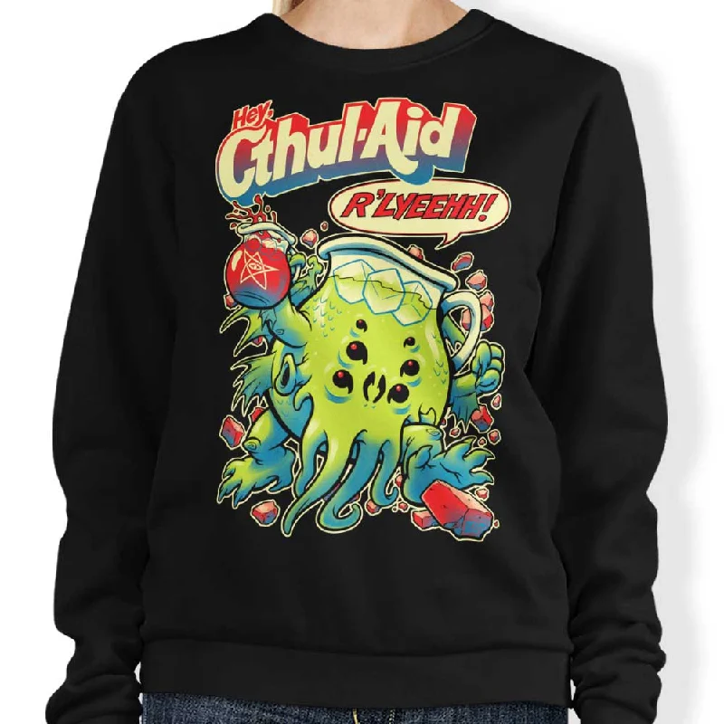 Women's Blouse with Lapel CollarCthul-Aid - Sweatshirt