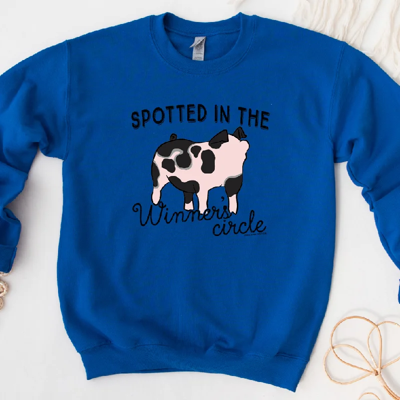 Women's Blouse with Mandarin CollarSpotted In The Winners Circle Crewneck (S-3XL) - Multiple Colors! Women's Blouse with Mandarin CollarSpotted In The Winners Circle Crewneck (S-3XL) - Multiple Colors!