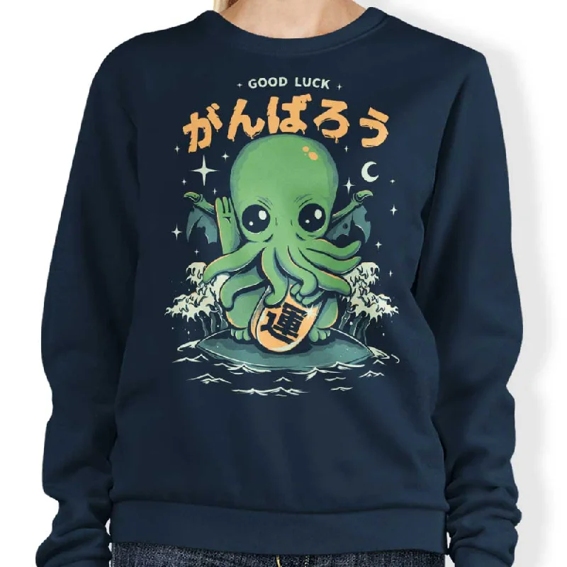 Women's Blouse with Square CollarGood Luck, Cthulhu - Sweatshirt
