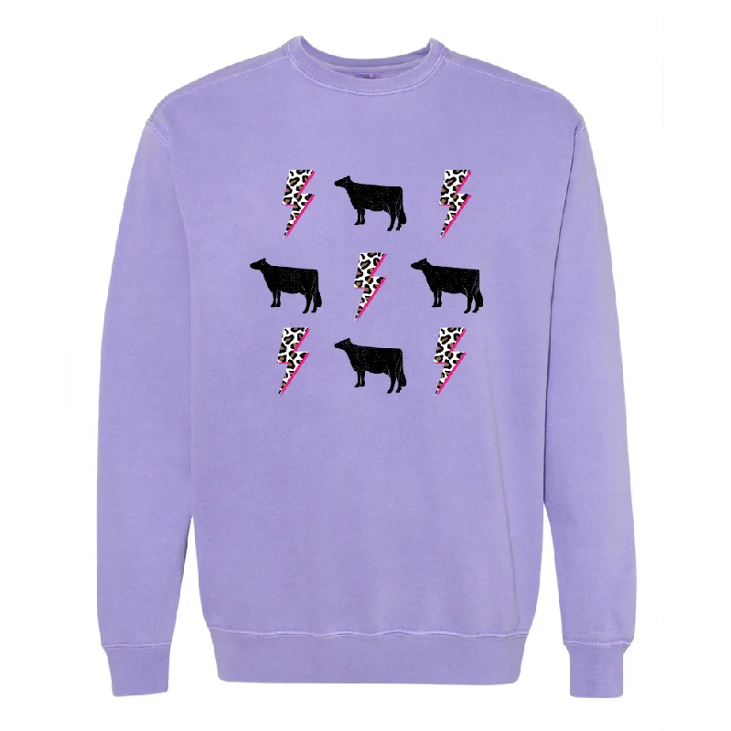 Women's Blouse with High CollarBolt Dairy Crewneck (S-3XL) - Multiple Colors!