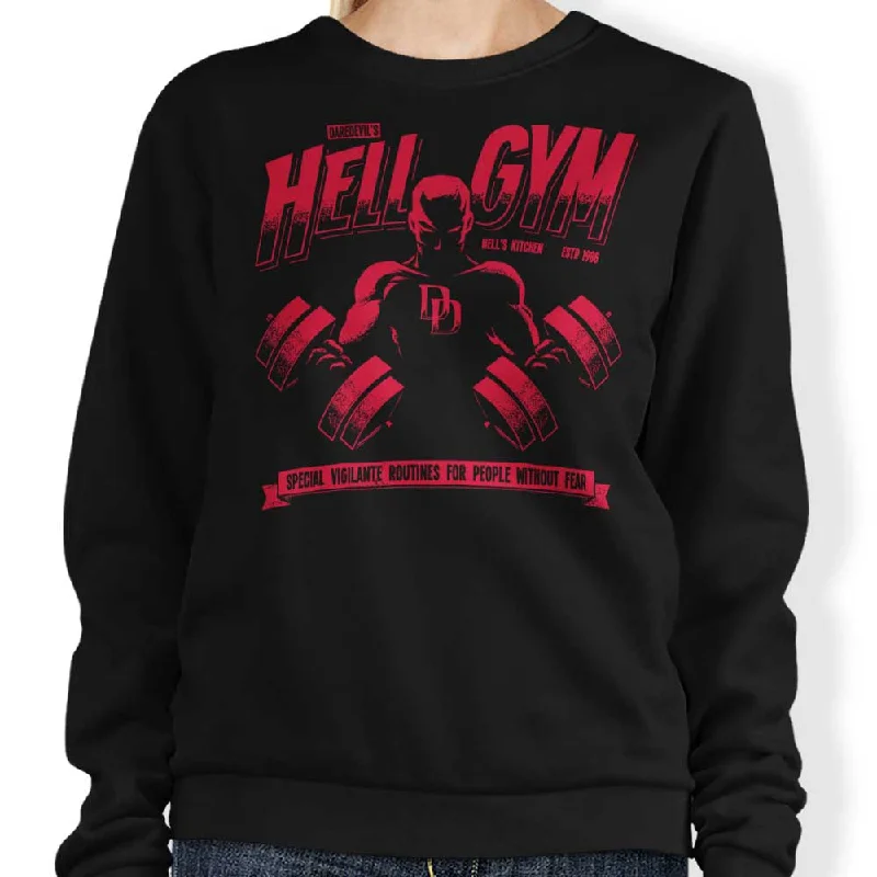 Women's Blouse with RufflesHell Gym - Sweatshirt