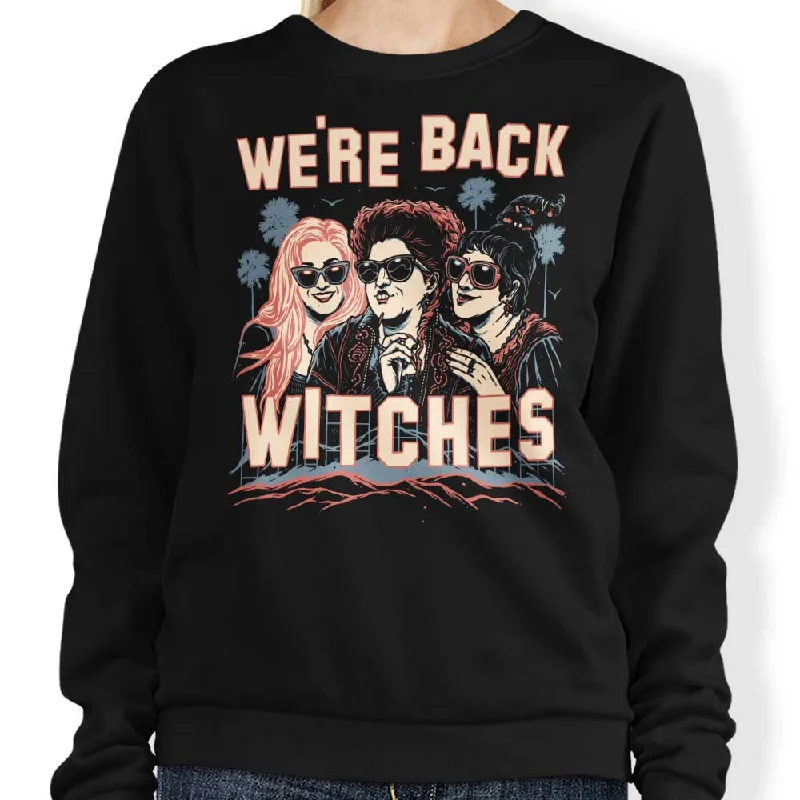 Women's Blouse with V-Shaped CollarWe're Back, Witches - Sweatshirt
