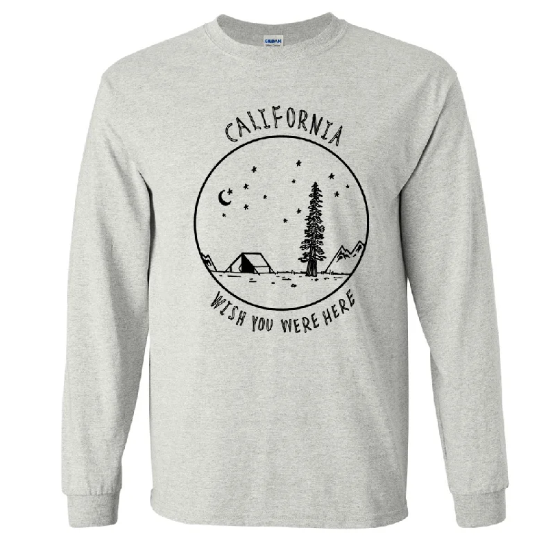 Women's Blouse with Peter Pan CollarWish You Were Here Black Print Long Sleeve Shirt