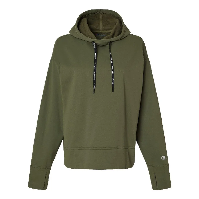 Women's Blouse with Low CollarChampion Women's Sport Hooded Sweatshirt