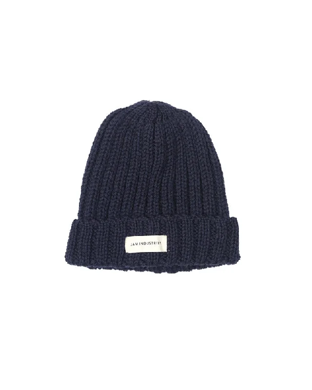 Women's Blouse with TasselsMerino Wool Beanie | Navy
