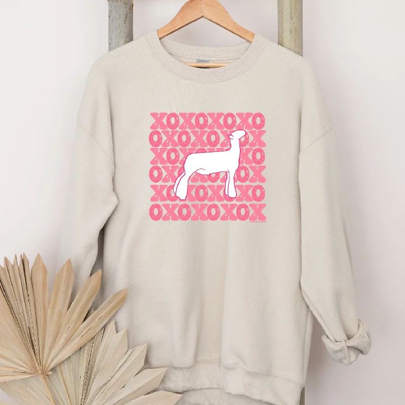 Women's Blouse with SequinsXO Lamb Crewneck (S-3XL) - Multiple Colors!