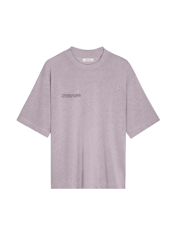 Women's Blouse with Peter Pan CollarWomens DNA Frutfiber T-Shirt—raisin purple