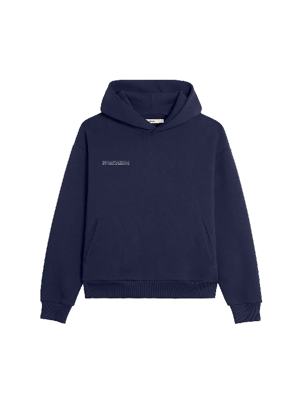 Women's Blouse with V-Shaped CollarWomens 365 Midweight Hoodie—navy blue