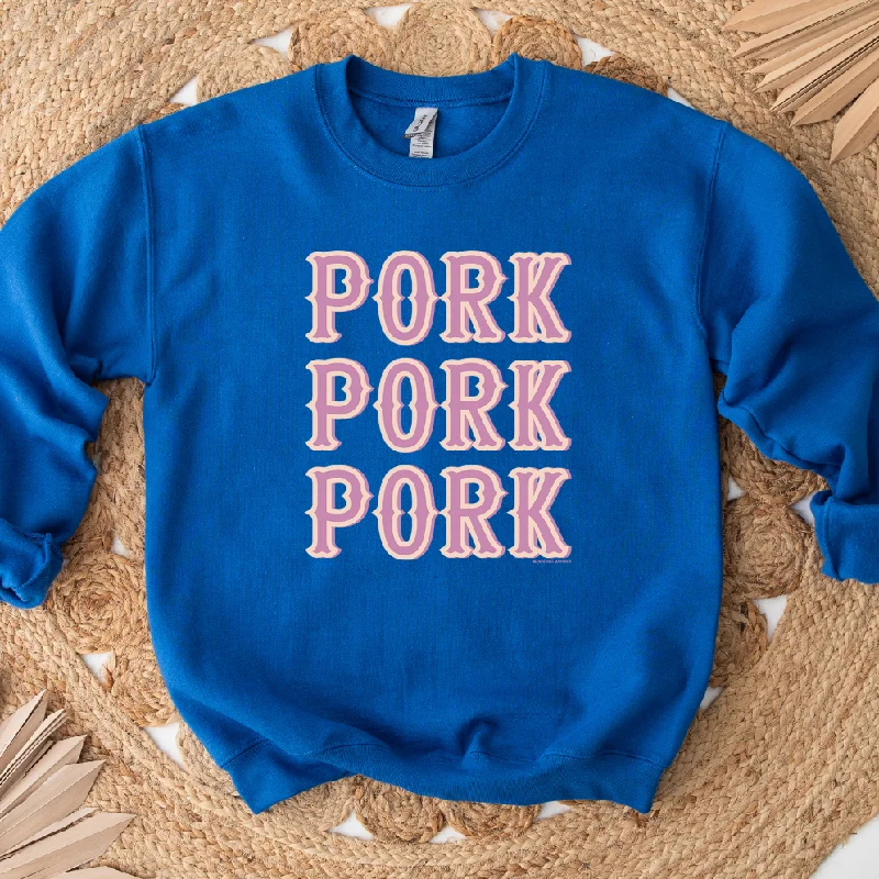 Women's Blouse with Square CollarWestern Pork Crewneck (S-3XL) - Multiple Colors!