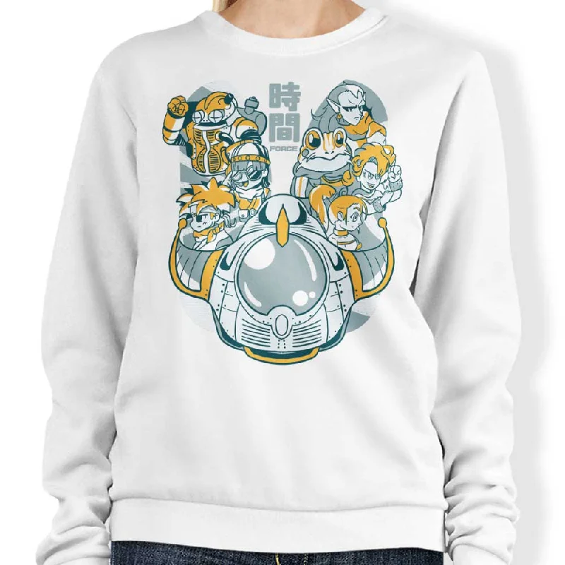 Women's Blouse with Rounded HemTime Force - Sweatshirt