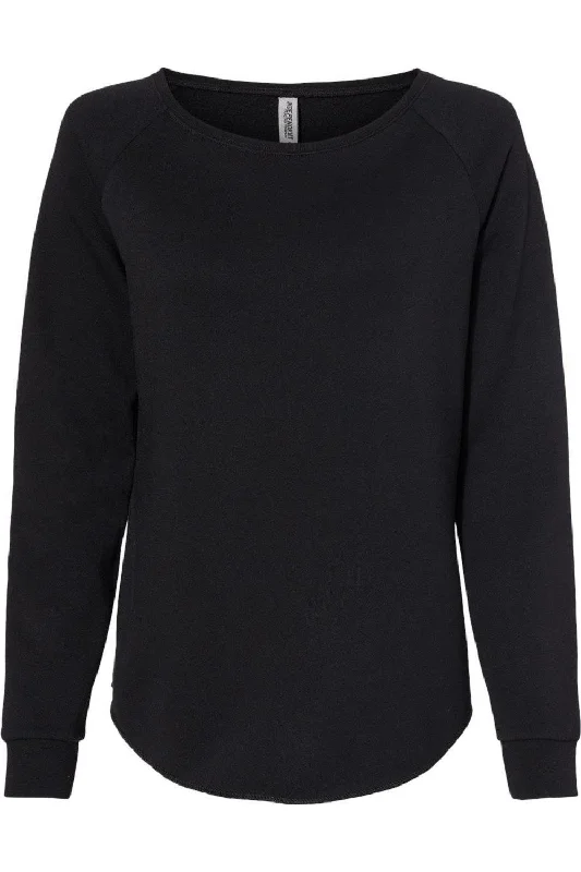 Women's Blouse with Lapel CollarIndependent Trading Co. Women´s California Wave Wash Crewneck Sweatshirt Women's Blouse with Lapel CollarIndependent Trading Co. Women´s California Wave Wash Crewneck Sweatshirt