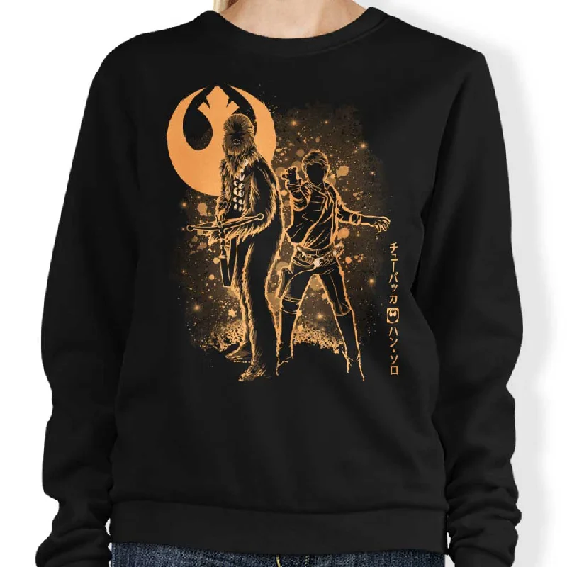 Women's Blouse with ButtonsThe Smugglers - Sweatshirt