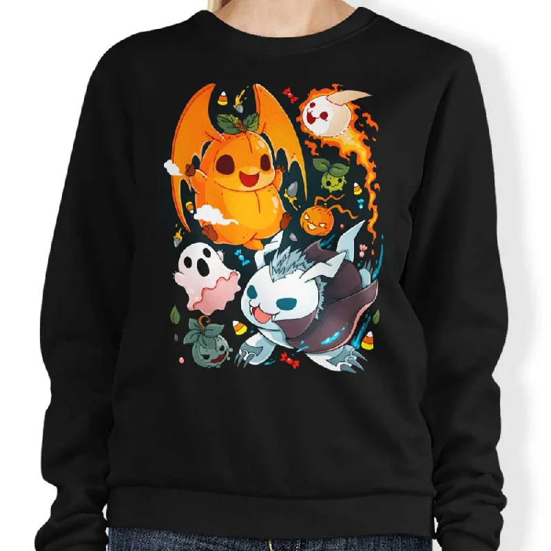 Women's Blouse with SequinsDigital Halloween - Sweatshirt