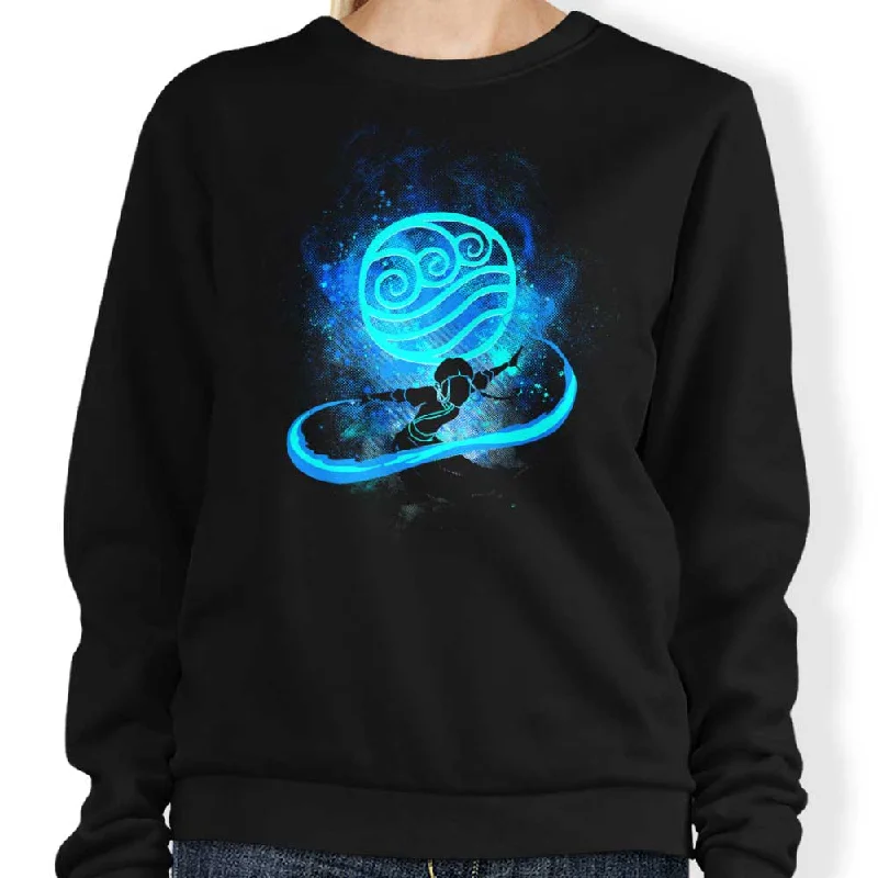 Women's Blouse for Casual WearWater Bender Art - Sweatshirt