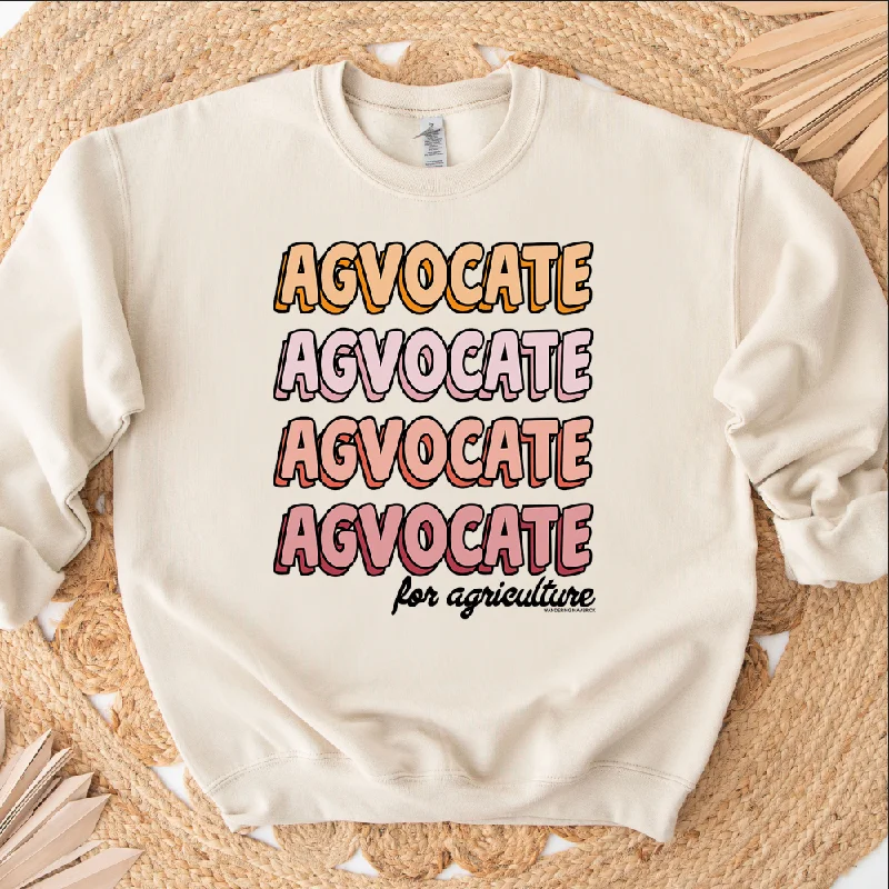 Women's Blouse with U-Shaped CollarGroovy Agvocate for Agriculture Crewneck (S-3XL) - Multiple Colors! Women's Blouse with U-Shaped CollarGroovy Agvocate for Agriculture Crewneck (S-3XL) - Multiple Colors!