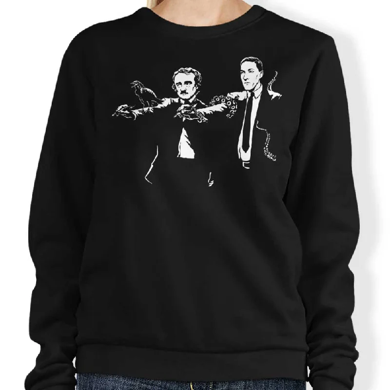 Women's Blouse with Lapel CollarDark Fiction - Sweatshirt
