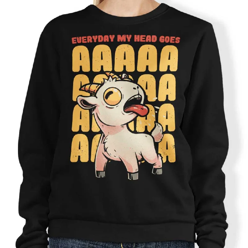 Women's V-Neck BlouseMy Head Goes - Sweatshirt