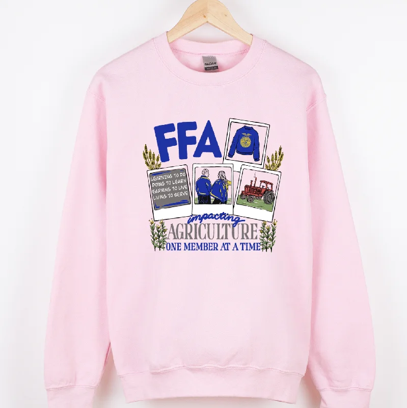 Women's Blouse with Keyhole CollarFFA Unisex Polaroid – Crewneck
