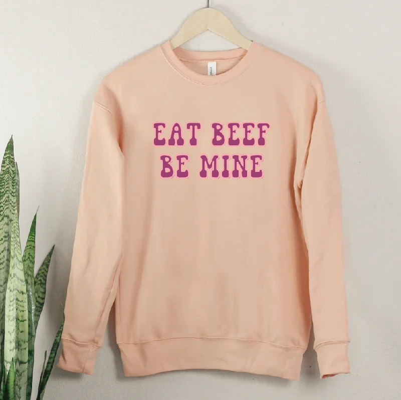 Women's Blouse with SequinsEat Beef Be Mine Crewneck (S-3XL) - Multiple Colors!