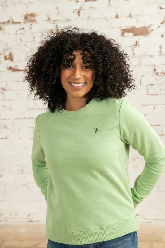 Women's Silk BlouseSeaside Jersey - Soft Green