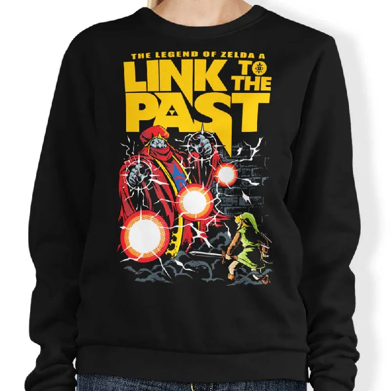 Women's Blouse with FrillsTo the Past - Sweatshirt