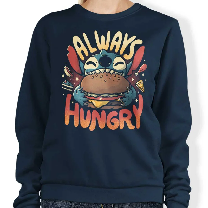 Women's Blouse with Square CollarAlways Hungry - Sweatshirt