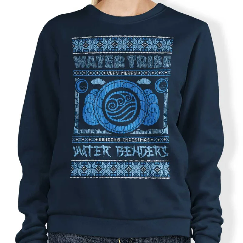 Women's Blouse with Asymmetrical HemUgly Water Sweater - Sweatshirt