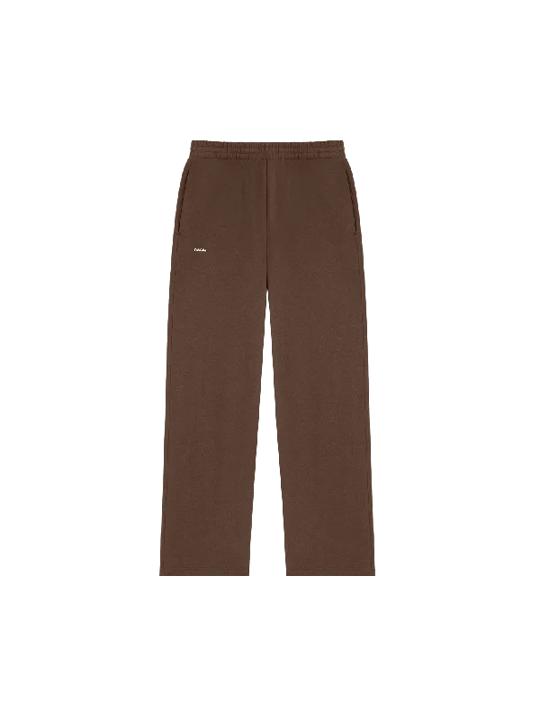 Women's Blouse with Bell SleevesWomens DNA Straight Leg Track Pants—cacoa brown