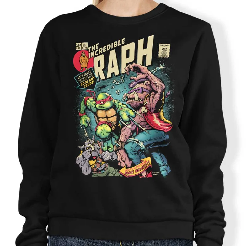 Women's Blouse with PatchesThe Incredible Raph - Sweatshirt