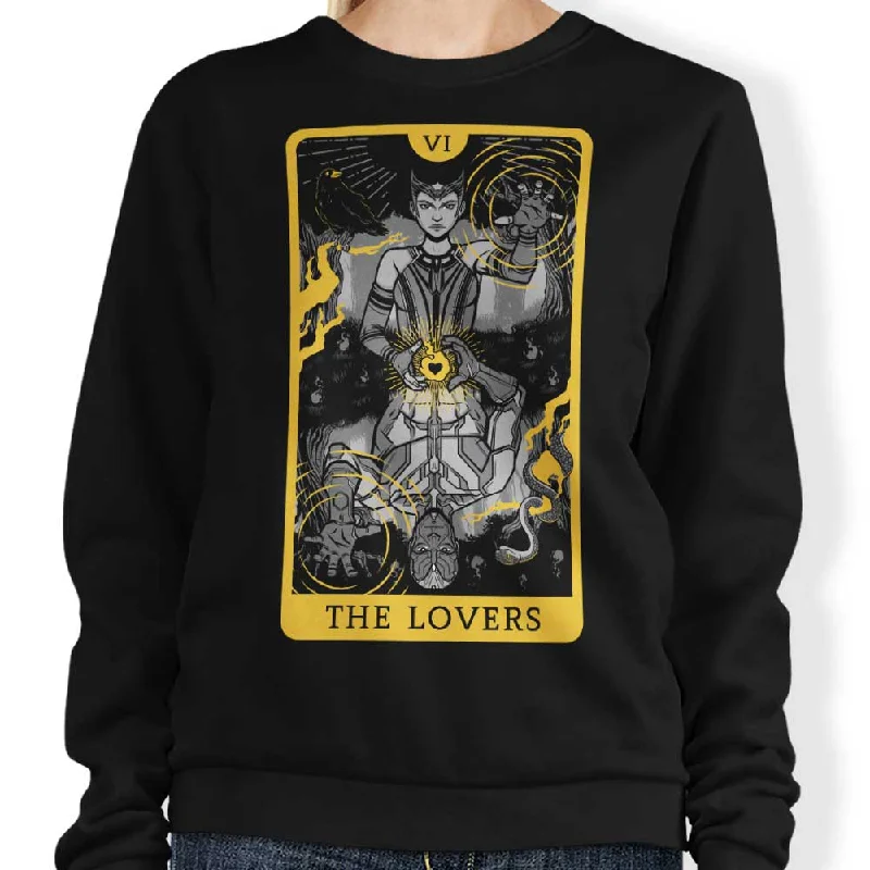 Women's Silk BlouseTarot: The Lovers - Sweatshirt