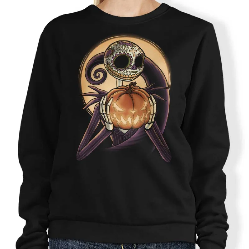 Women's Long-Sleeve BlouseSugar Skellington - Sweatshirt