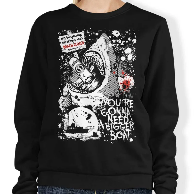 Women's Long-Sleeve BlouseNo Swimming - Sweatshirt
