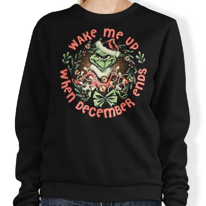Women's Blouse with High CollarWake Me Up - Sweatshirt