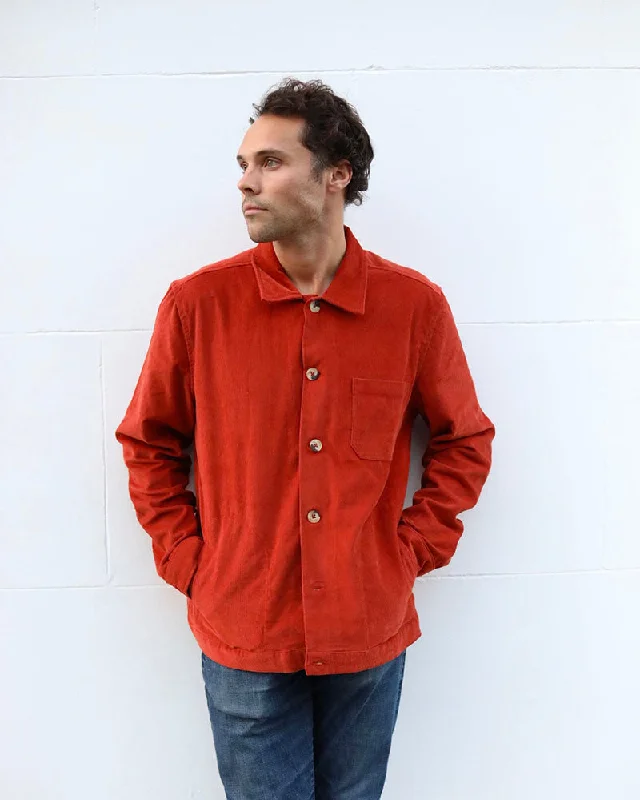 Women's Blouse with Shawl CollarEveryday Jacket | Orange