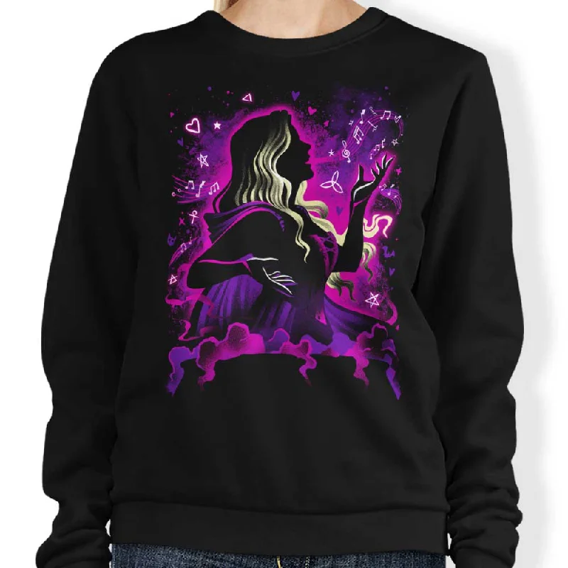 Women's Blouse with Square NeckLove Witch - Sweatshirt
