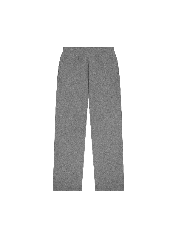 Women's Blouse for OfficeWomens DNA Knitted Straight Leg Track Pants—grey marl