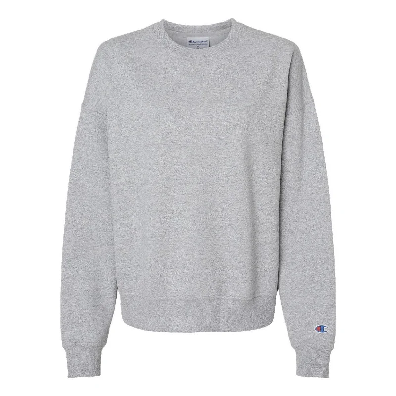 Women's Blouse with Lapel CollarChampion Women's Powerblend Crewneck Sweatshirt