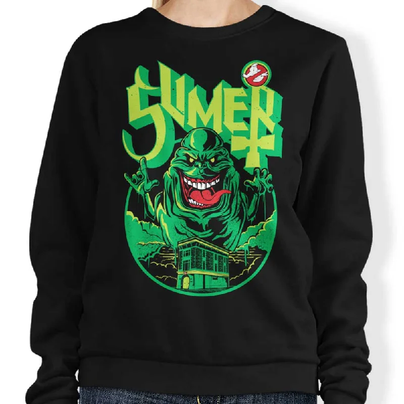 Women's Blouse with Sweetheart NeckSlay the Slime - Sweatshirt
