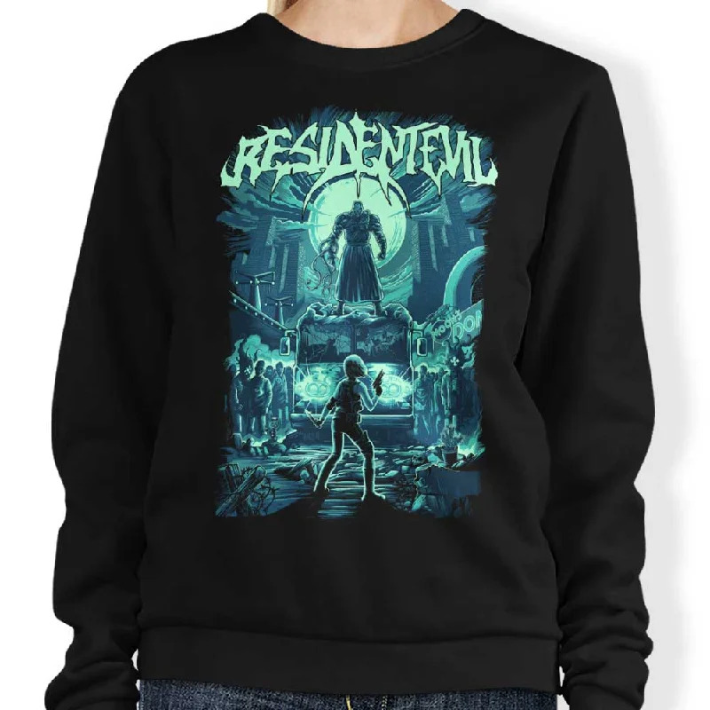 Women's Blouse with Keyhole NeckNemesis City - Sweatshirt