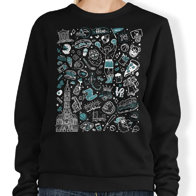 Women's Blouse with Narrow CollarGo Birds - Sweatshirt