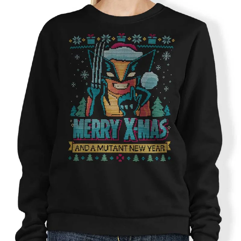 Women's Blouse with Long LengthAdamantium Xmas - Sweatshirt
