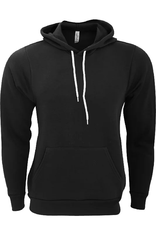 Women's Blouse with PleatsBella + Canvas Unisex Pullover Polycotton Fleece Hooded Sweatshirt / Hoodie