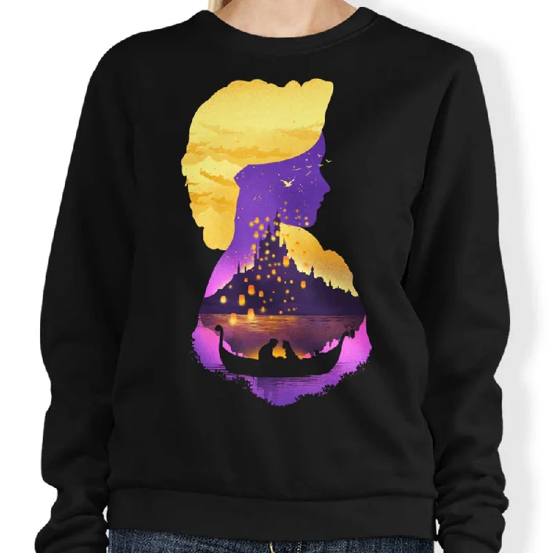 Women's Blouse for OfficeTower Princess Silhouette - Sweatshirt