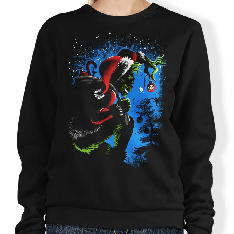 Women's Blouse with Shawl CollarThe Mean One - Sweatshirt
